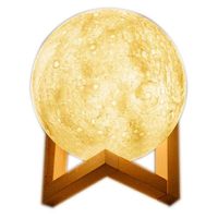 Crystal Aire 3D Moonlight Lamp